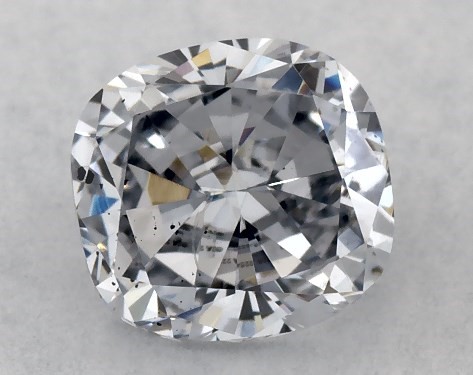  0.50 Carat Blue SI2  cushion modified diamond